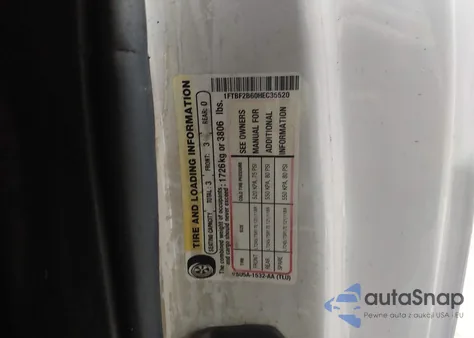 2017 Ford F-250 Xl z USA, uszkodzony, nr VIN 1FTBF2B60HEC35520